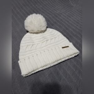 Micheal kors cream colored winter hat